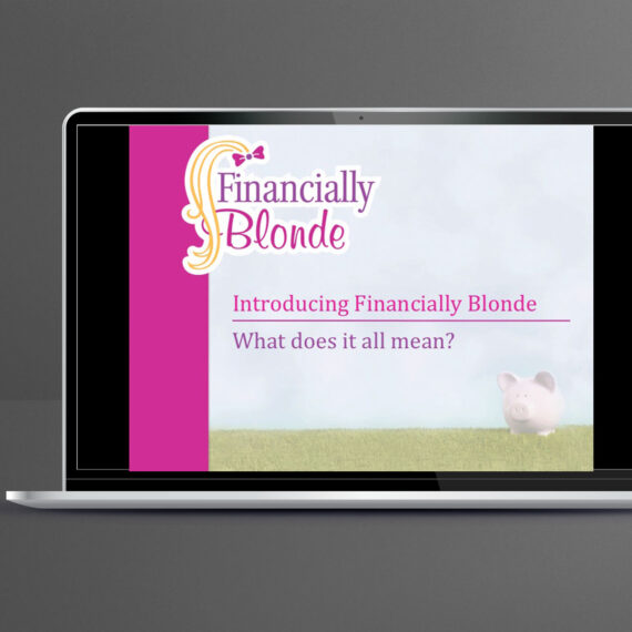 Financially Blonde PowerPoint presentation