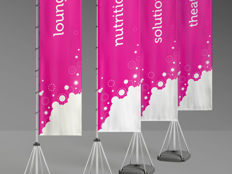 etouches event location pole bannners