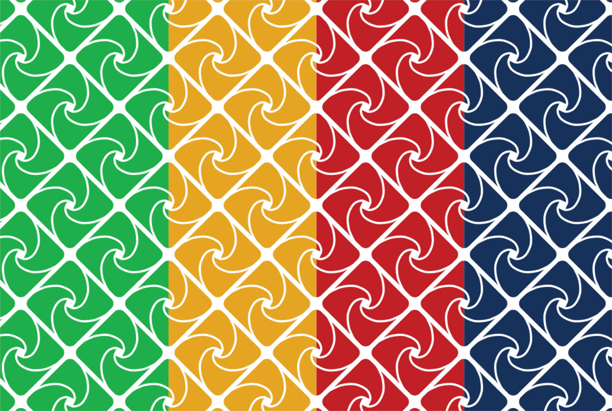 Gidel monochrome patterns