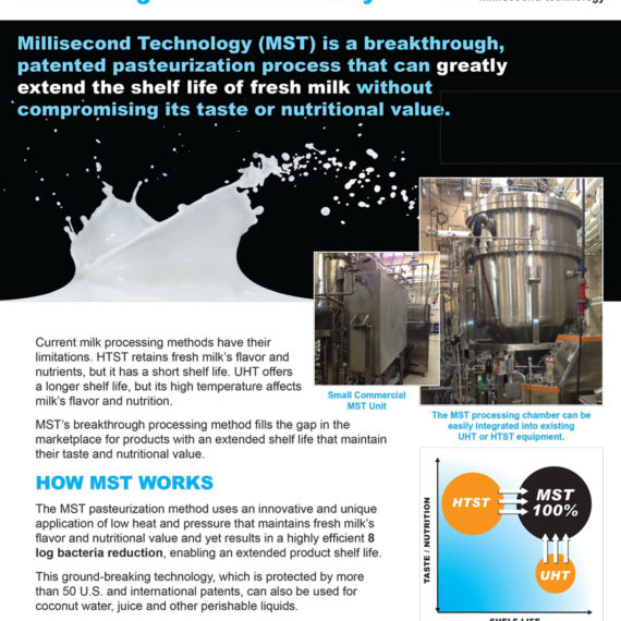 Millisecond flyer front